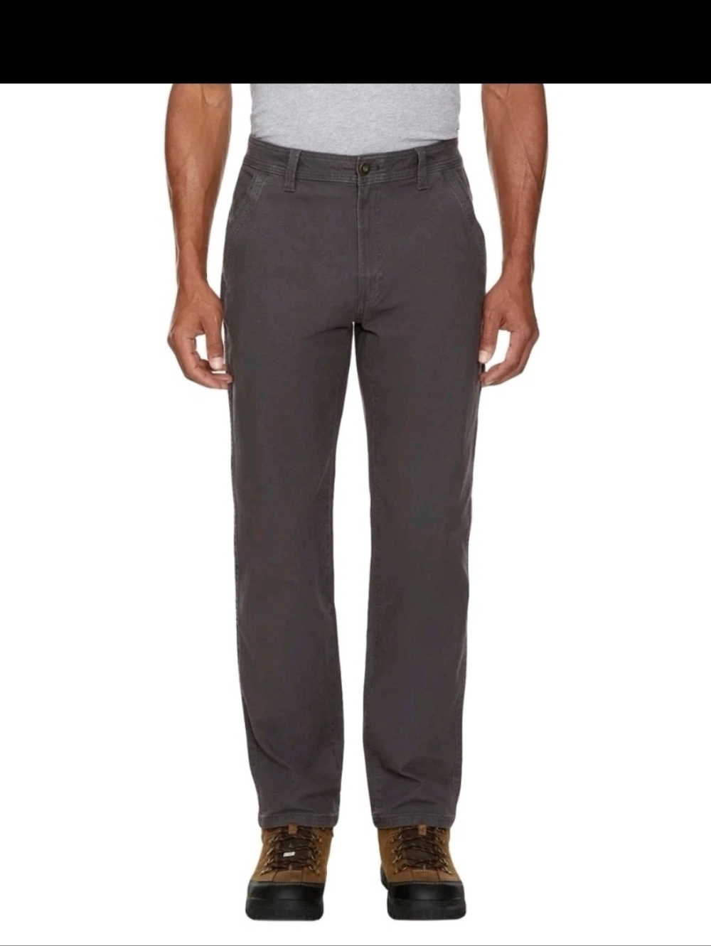 Legendary Outfitters Stretch Canvas Pants Men’s Gray Size 38X32